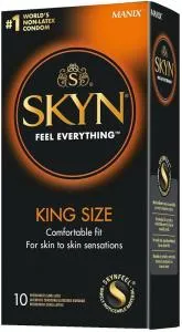 Skyn kondomer Large (Latexfri) - 10 stk