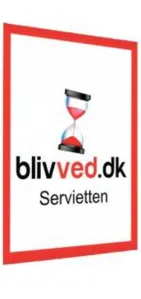 Bliv Ved Servietten - 1 stk.