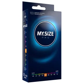 MySize 57mm 10 stk kondomer